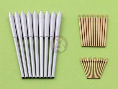 Master 1/350 RN Roma (& Vittorio Veneto) Armament Barrels (Trumpeter) SM-350-064