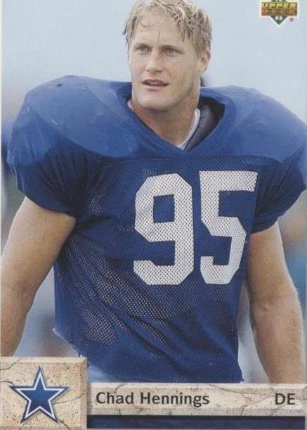 1992 Upper Deck Chad Hennings #524 - 1 of 2