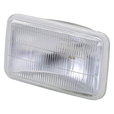 GROTE H9415 Sealed Beam Headlight,Rectangle,Halogen 2FEE8