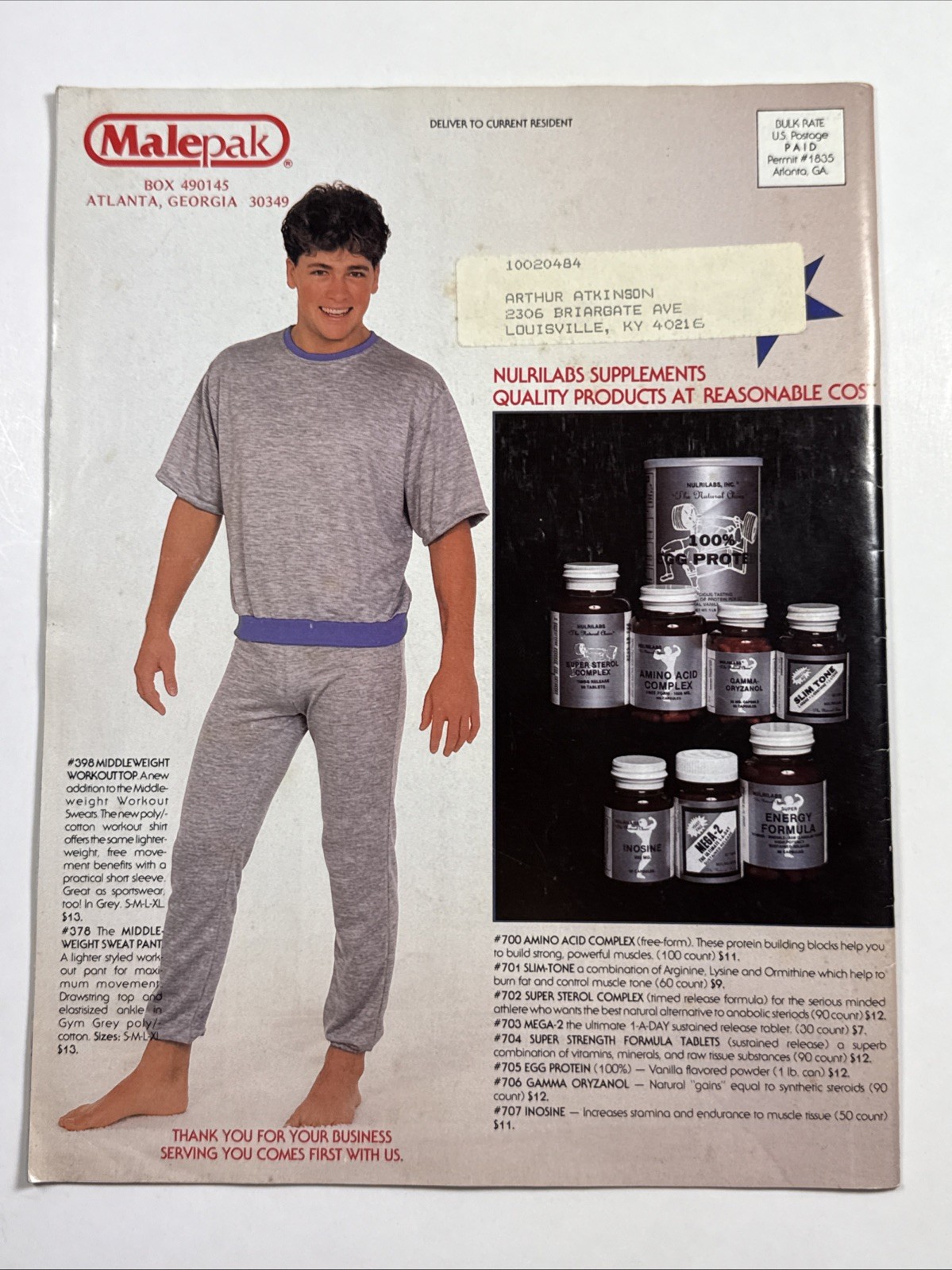 MALEPAK catalog Spring Summer 1987 Vol 10-1 gay interest underwear ...