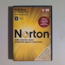 Norton AntiVirus with AntiSpyware by Symantec for Win 7/Vista/XP 2011 CD-ROM