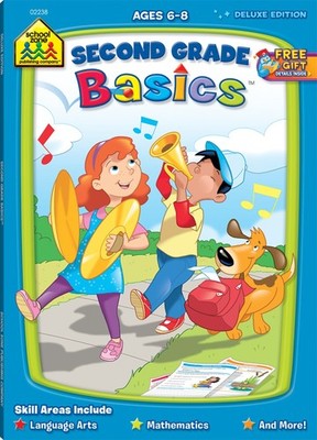 School Zone Second Grade Basics Workbook: 64 Pages, 2nd Grade, Language Arts...