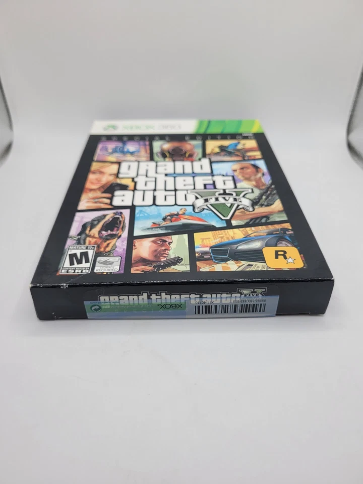 Grand Theft Auto V - Special Edition - Xbox 360 - Steelbook & Cardboard Box, CIB - Image 3 of 4