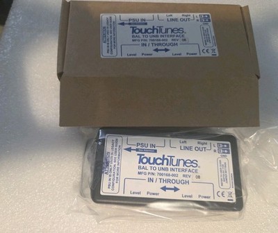 TouchTunes BAL To UNB Interface P/N 700168 002 Rev 8 New Jukebox 