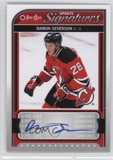 2014-15 Upper Deck O-Pee-Chee Update Signatures Damon Severson #US-DS Auto 2u9