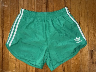 Adidas Nylon Shorts Vintage SMALL Sprinter Shiny Satin Retro Swim