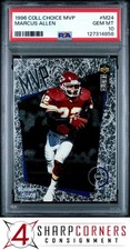 1996 COLLECTOR'S CHOICE MVP #M24 MARCUS ALLEN HOF PSA 10