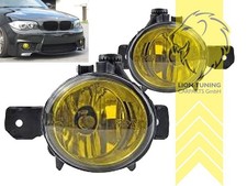 Nebelscheinwerfer f�r BMW 1er E81 E82 E87 E88 X1 E84 X3 E83 X5 E70 gelb