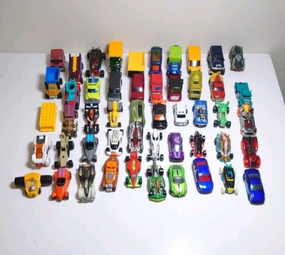 Hot Wheels Lot 50 Cars And Bus Truck Diecast 1:64 Mixed Models Loose Collection