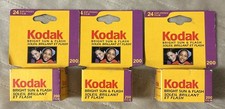 Kodak Gold 200 24 Exposure Color Negative 35mm Film, 3 Pack Exp 07/2003