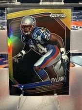 Ty Law Prizm Black And Gold /5