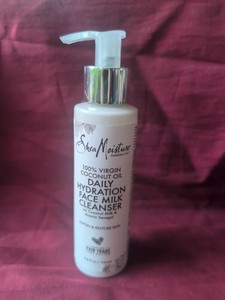 Shea Moisture Coconut Oil Daily Hydration Face Milk Cleanser 3.8oz DISCONTINUED
