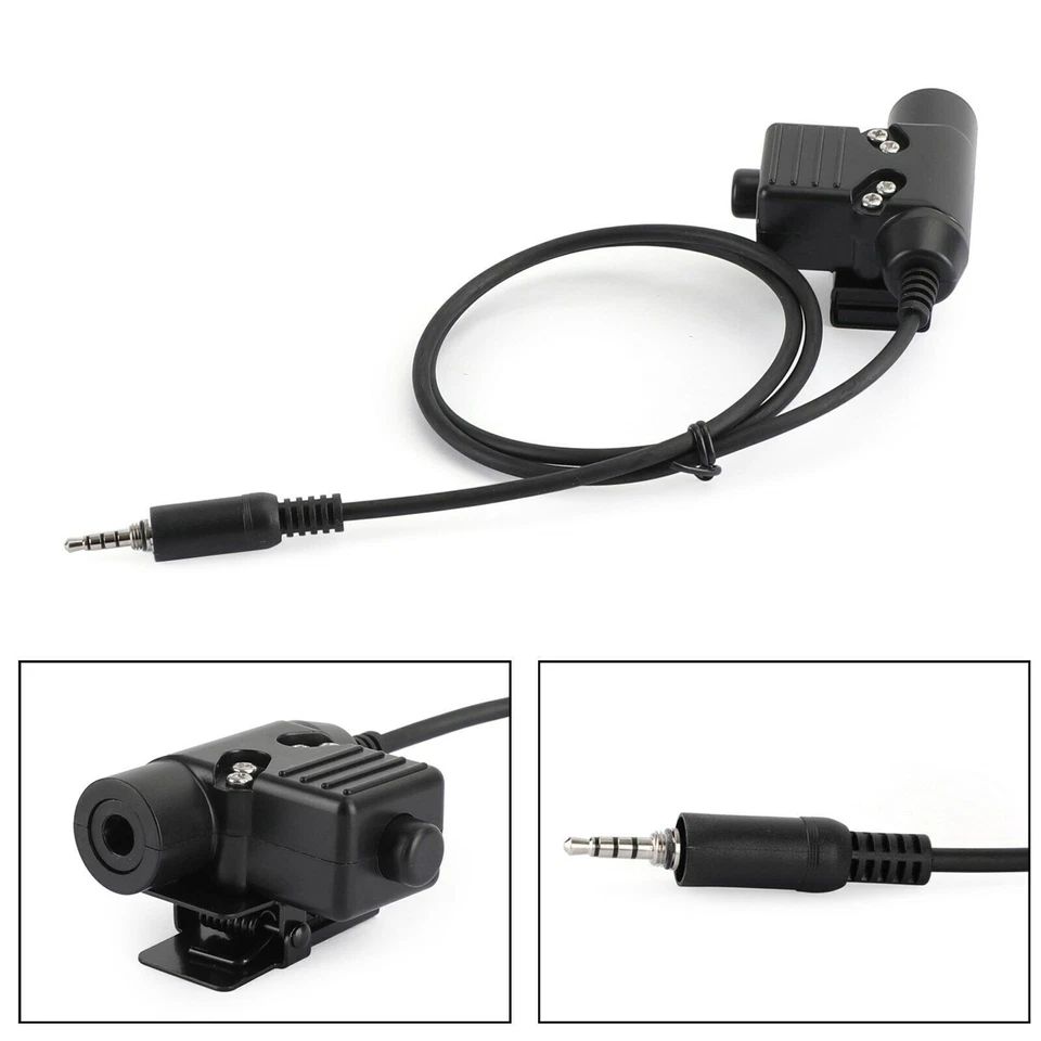 Walkie Talkie PTT Push-To-Talk für Yaesu VX-6R VX-7R VXA-300 FT-270 VX-700 AH - Image 2 of 4