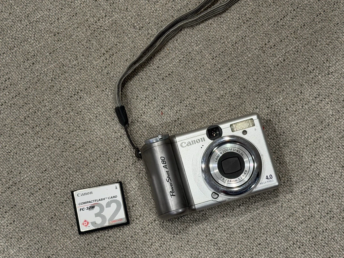 Canon PowerShot A80 Digital Cameras for Sale | Shop New & Used