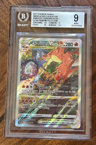 Charizard VSTAR graded BGS 9 for sale on eBay