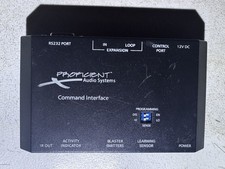 Proficient Audio Systems Command Interface IR Controller RS232.
