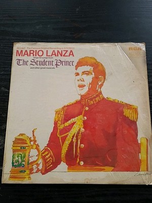 Mario Lanza - The Student Prince - RCA Red-Seal  LSC-3216(e)  Tested EXC
