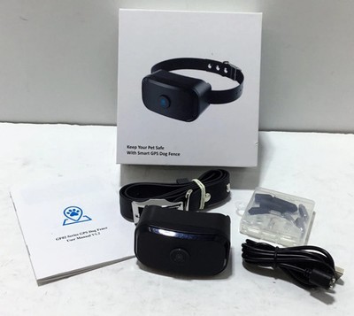 YHPet GF02 Plus Customizable GPS Dog Fence Black 2-in-1 system