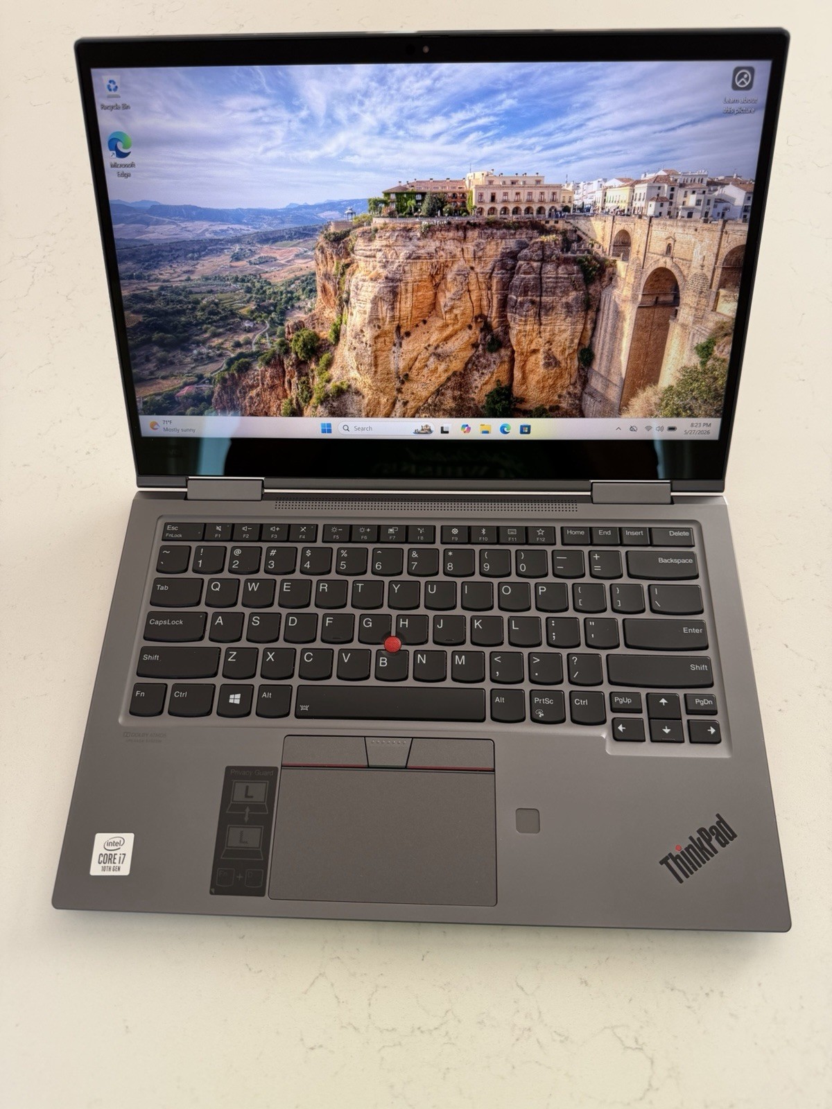 Lenovo ThinkPad X1 Yoga, 14-Inch Laptop, with I7 10th, Windows 11 Home