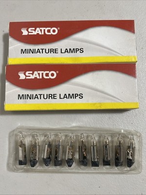 SATCO 30 REPLACEMENT BULBS FOR LIGHT BULB / LAMP 120PSB 3.60W 120V