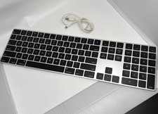 Apple Magic Keyboard w/ Touch ID Numeric Keypad MMMR3LL/A - Space Gray USED