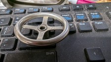 VERY NICE WHITE TRUCK NICKEL 20'S "DO" STEERING WHEEL A.C. GILBERT ERECTOR SET