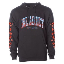 NEW InkAddict UNISEX CHERRY BLOSSOMS Hoodie BLACK / BLUE RED SM-3XL MADE IN USA