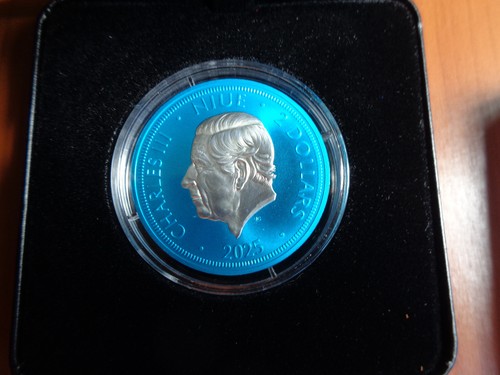 1 Oz AG Czech Lion Tschechischer Löwe SPACE BLUE 2025 Rar nur 1.000 Stück - Bild 3 von 5