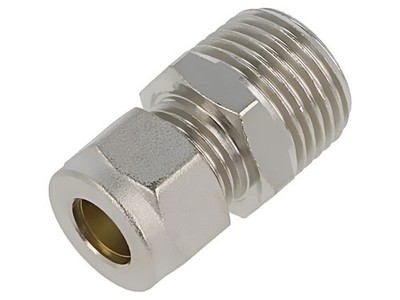 10480NO 10-1/2 Accessories: screw-on fitting R 1/2'' external -60-300°C 10mm PNEU