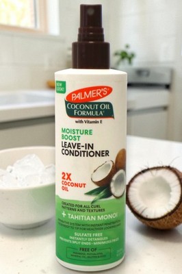 Palmer s Coconut Oil Leave-In Conditioner For Moisture Boost, 8.5 oz