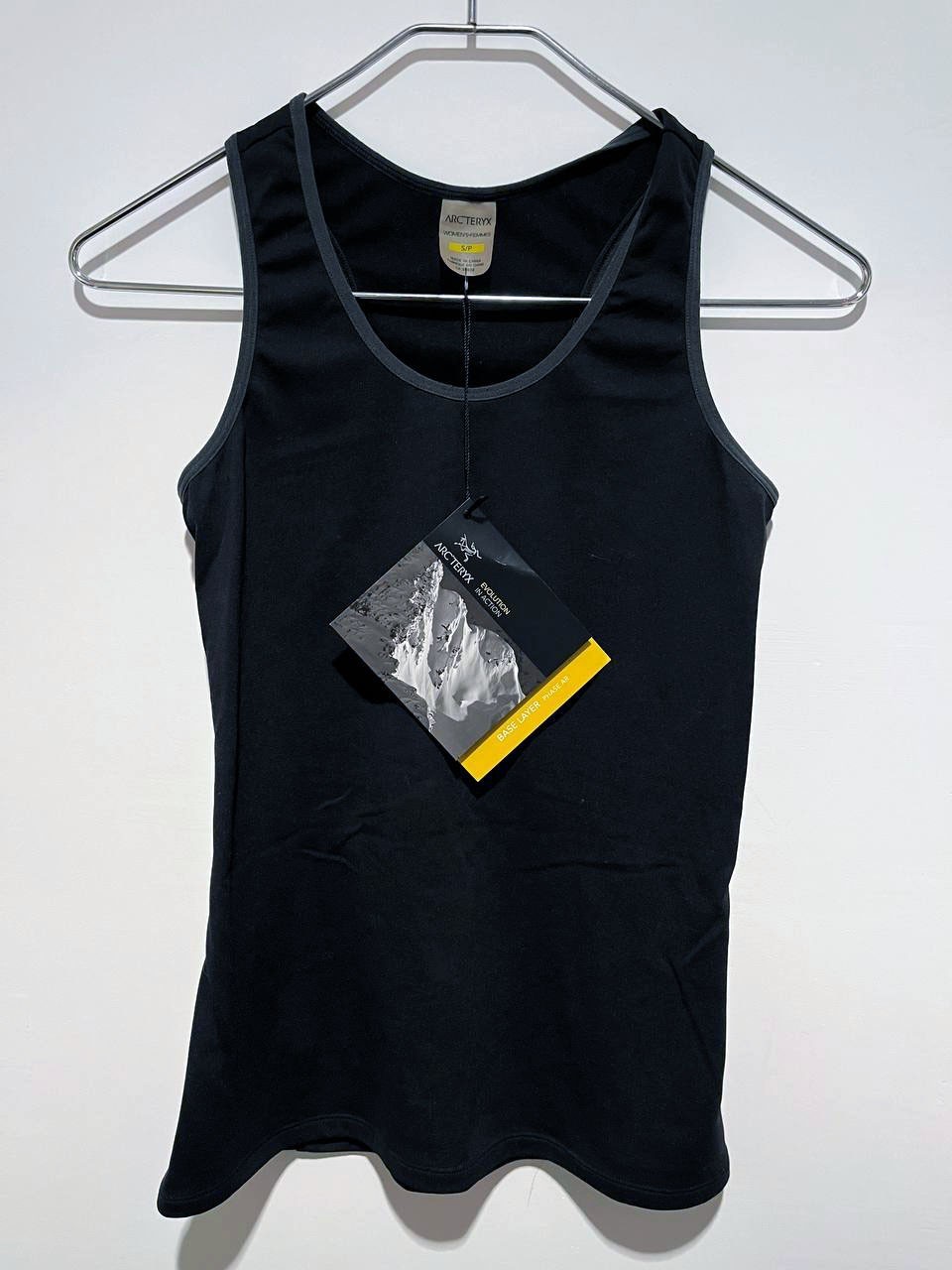 Arc'teryx Womens Phase AR Tank Small Black Workout Gym New