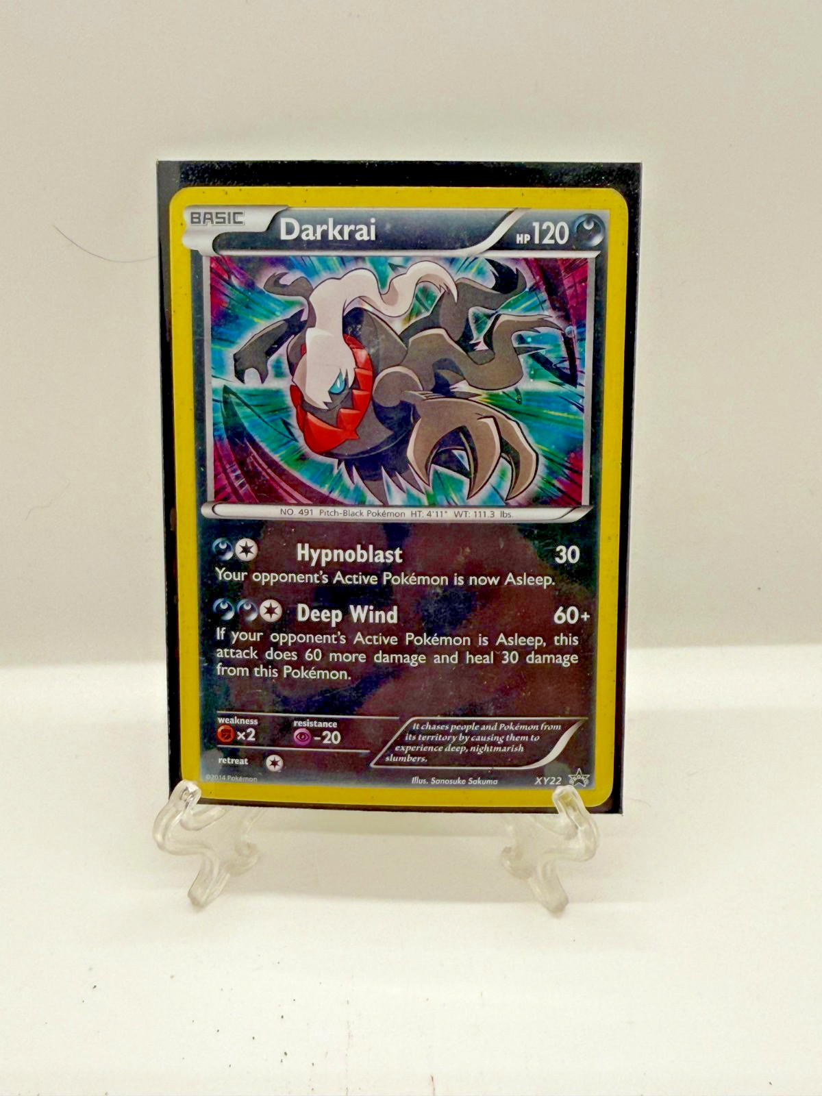 Darkrai XY22 Pokemon Card