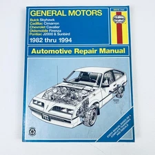 Haynes Repair Manual 1982-1994 General Motors Cavalier Skyhawk Sunbird #38015