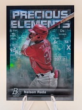 2023 Bowman Platinum Nelson Rada Precious Elements insert baseball card #PE-7