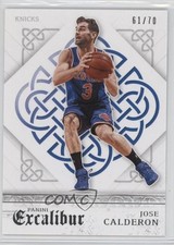 2015-16 Panini Excalibur Silver 61/70 Jose Calderon #11 0c6