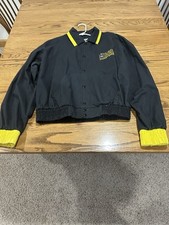 Ford Motor Company Vintage Black/Yellow 300/500 Master Club Lightweight Jacket.