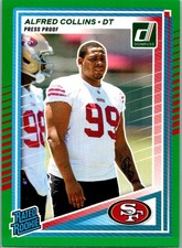 2025 Donruss #355 Alfred Collins Press Proofs Green