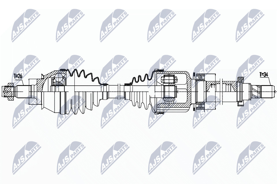 Drive Shaft Fits for Mini R56/R55/ R57/R58/R59 Cooper D/S, Jcw, One D 05-15/R - Image 3