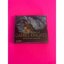 Gabriel Knight 3 Blood of the Sacred Blood of the Damned PC 1999 3-Disc Sierra