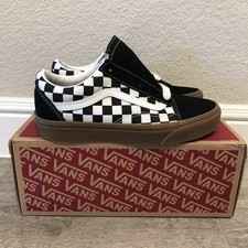 New Vans Old Skool Checkerboard Sneakers Men s Shoes Size 6 Women s Size 7.5