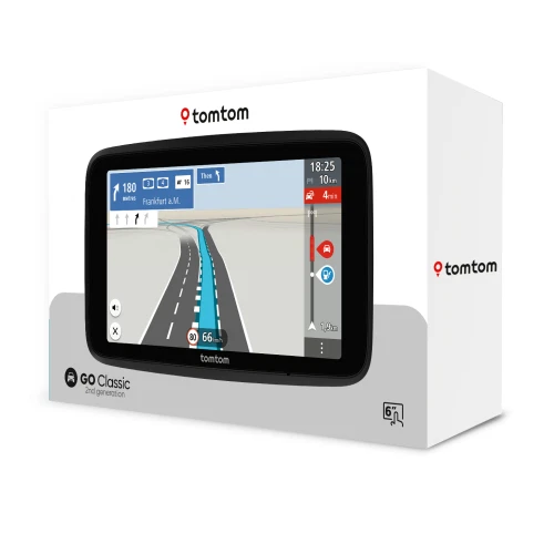 TomTom Go Classic 6 zweite Generation Navigationsgerät 6", Auto-Navigation,EU - Bild 3 von 4