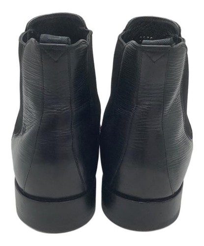 Louis Vuitton Men’s Black Side Gore Boots Size 5/25.5cm Leather Used - Picture 4 of 10