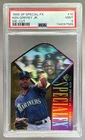 134097589 Ken Griffey Jr 1996 SP #10 Special FX Red Die Cut PSA 9