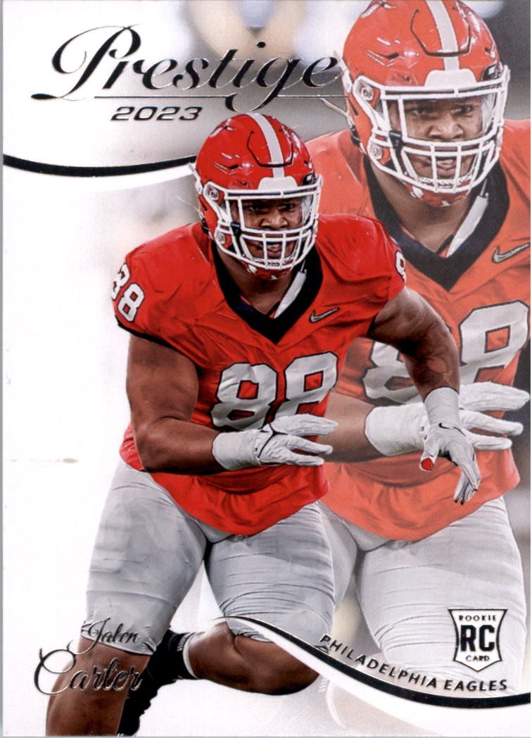 2023 Prestige #344 Jalen Carter RC - FB