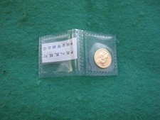 1996 China Panda GOLD COIN - 1.56g .999 Gold 1/20oz 5 YUAN mint seal FREEPOST