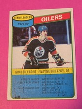 1980-81 O-Pee-Chee - Tean Leader Wayne Gretzky #182