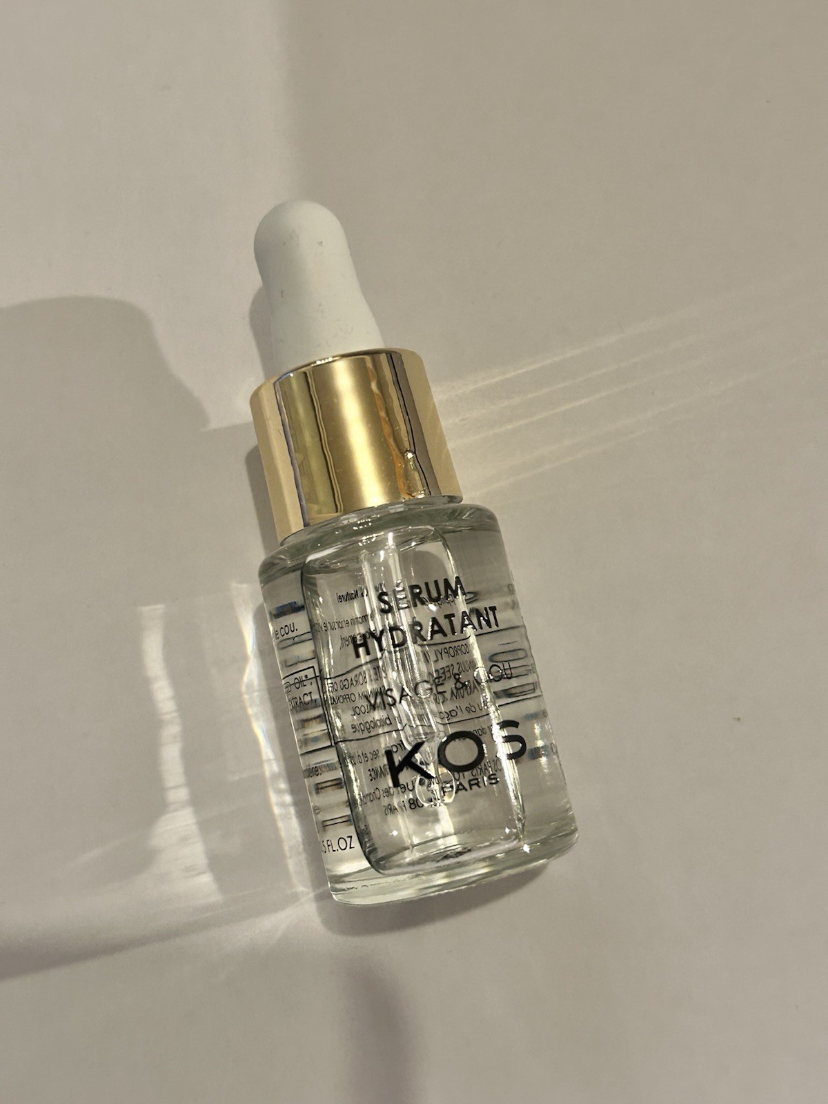Sérum hydratant KOS PARIS | Soin visage acide hyaluronique 30ml