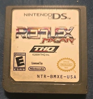 MX vs. ATV Reflex (Nintendo DS, 2009) Authentic Game Cartridge Only Tested