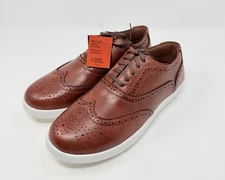 Deer Stags Men's Tan Oxford Shoes - Size 6.5
