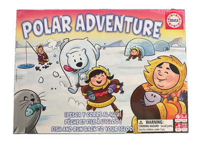 Educa Polar Adventure Board Game Complete New Sealed Arctic Game (18850)